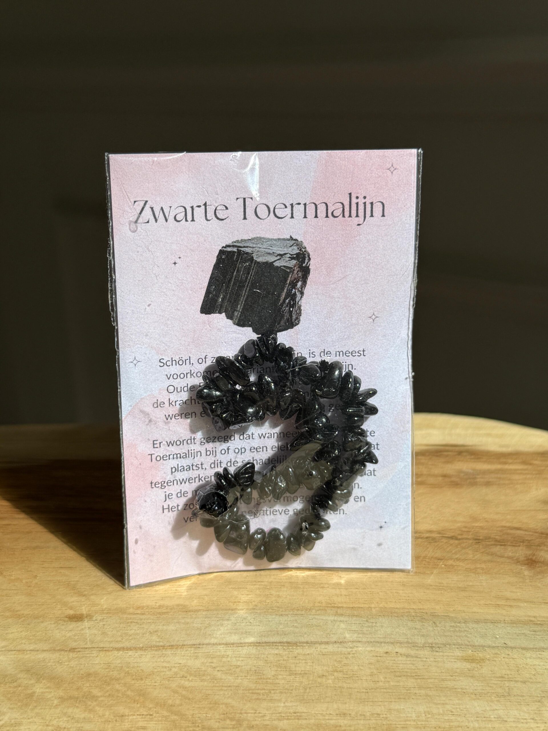 Zwarte toermalijn Armaband