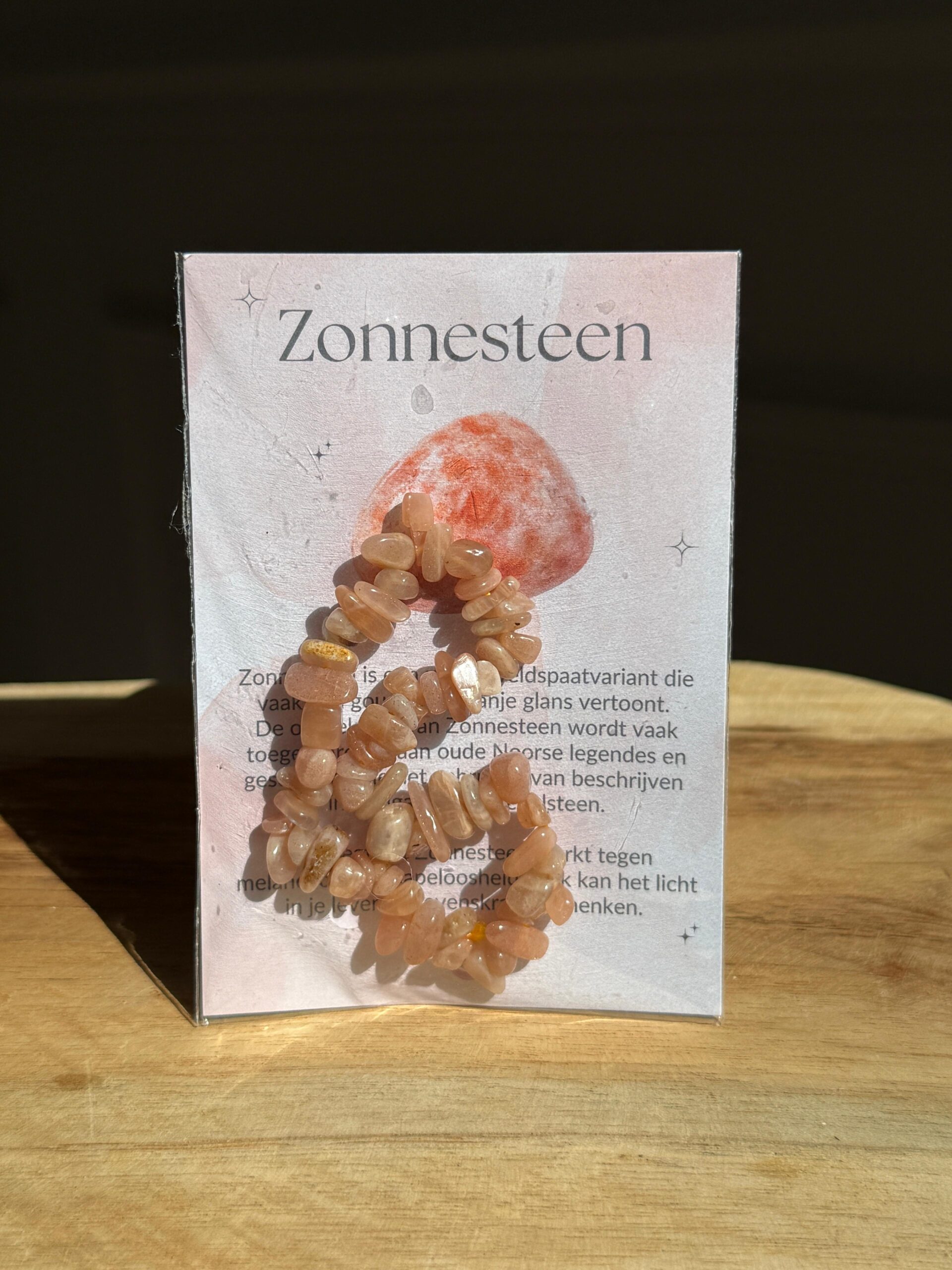 Zonnesteen Armband